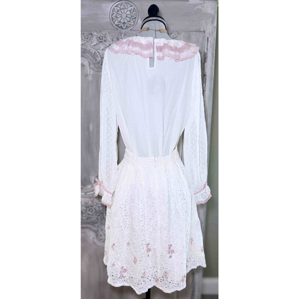 Liz Lisa Dot Dobby Frill Top Floral Lace Skirt Jfashion Gyaru Himekaji Japan - Picture 9 of 16
